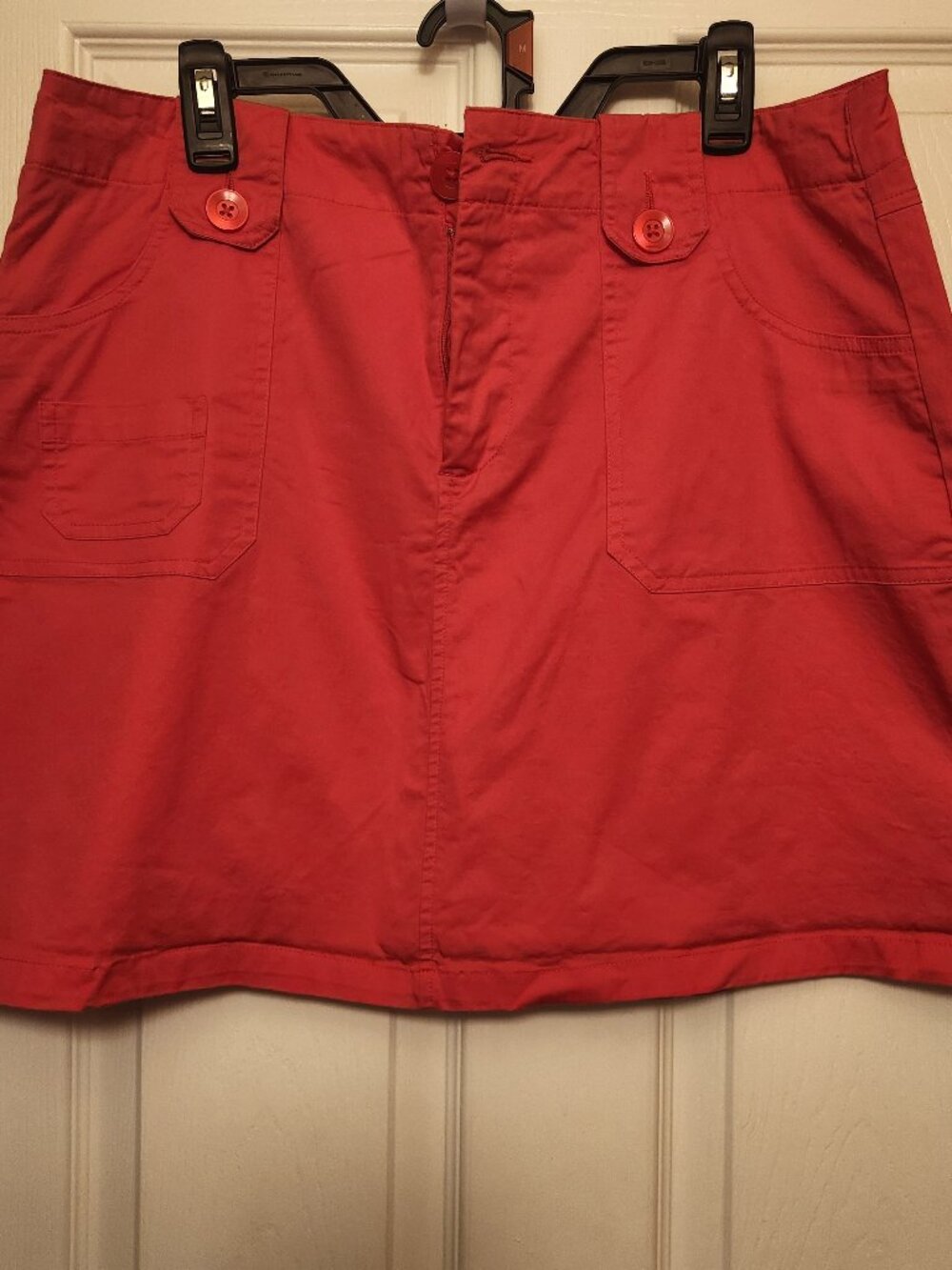 Vintage Y2K White Stag Coral Pink Stretch Skort - Women's Size 16